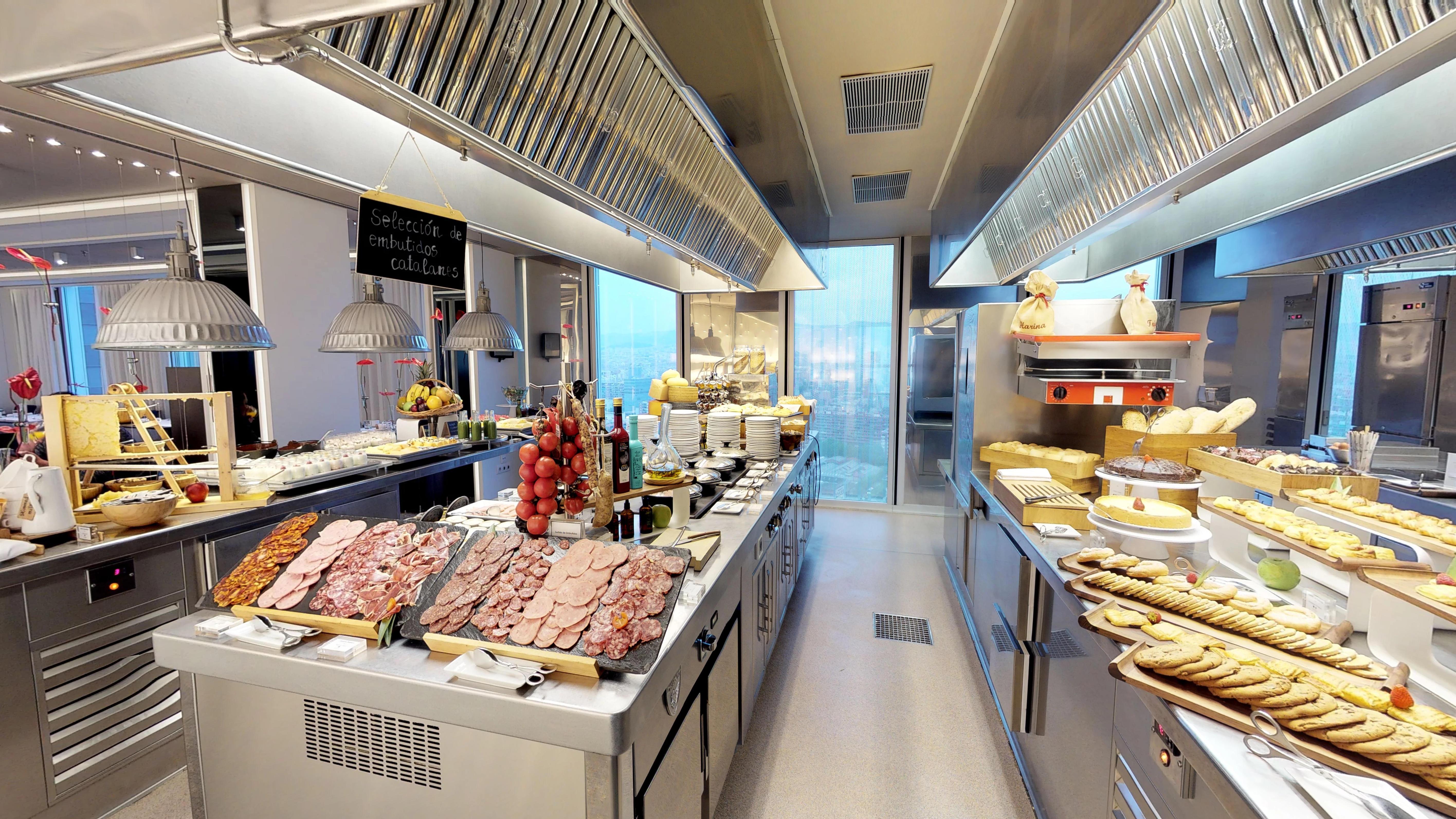 The Level At Melia Barcelona Sky Hotel Ngoại thất bức ảnh